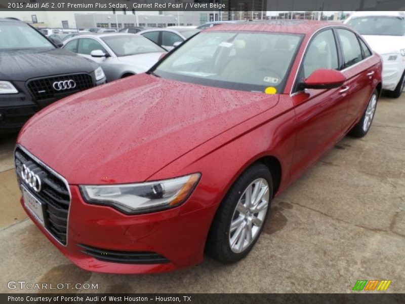 Front 3/4 View of 2015 A6 2.0T Premium Plus Sedan
