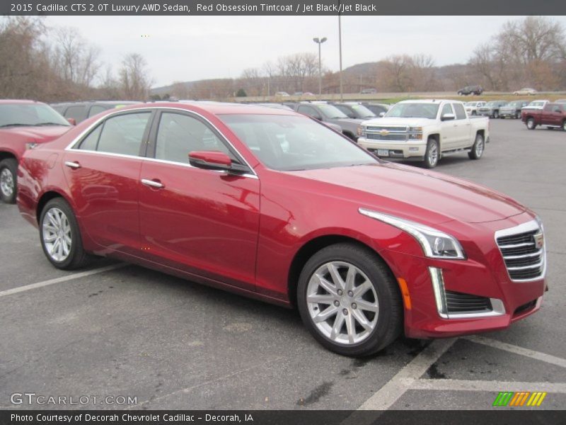 Front 3/4 View of 2015 CTS 2.0T Luxury AWD Sedan