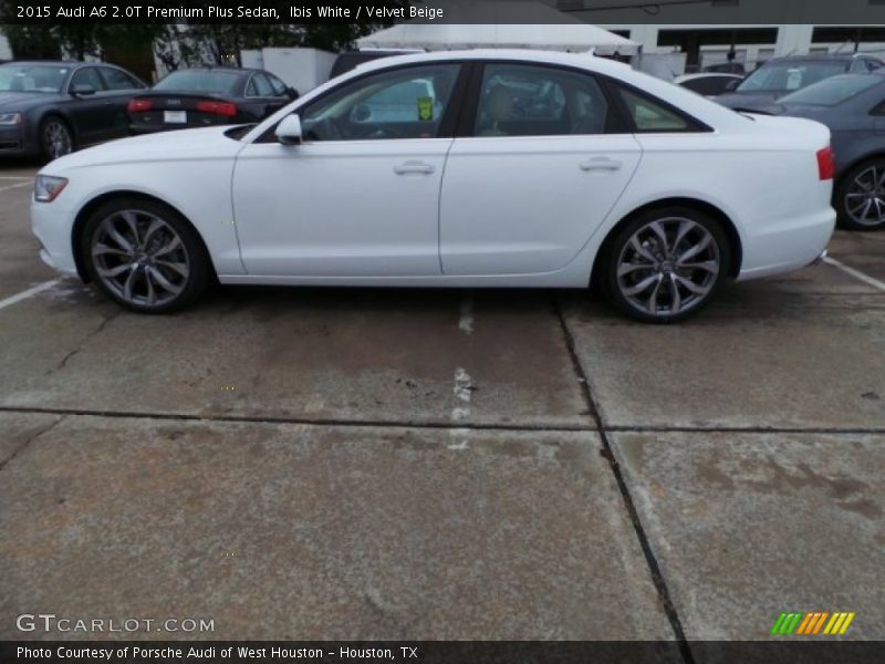 Ibis White / Velvet Beige 2015 Audi A6 2.0T Premium Plus Sedan