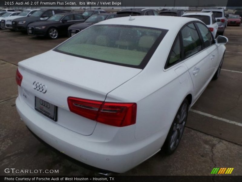 Ibis White / Velvet Beige 2015 Audi A6 2.0T Premium Plus Sedan