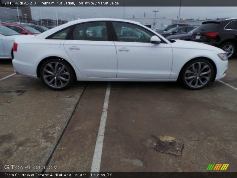 Ibis White / Velvet Beige 2015 Audi A6 2.0T Premium Plus Sedan