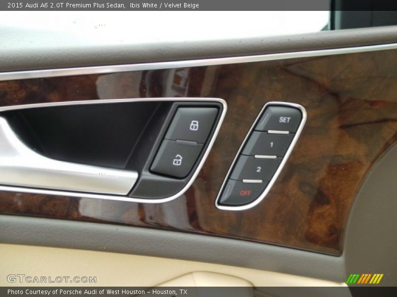 Ibis White / Velvet Beige 2015 Audi A6 2.0T Premium Plus Sedan