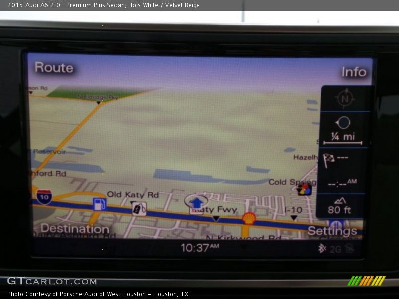 Navigation of 2015 A6 2.0T Premium Plus Sedan
