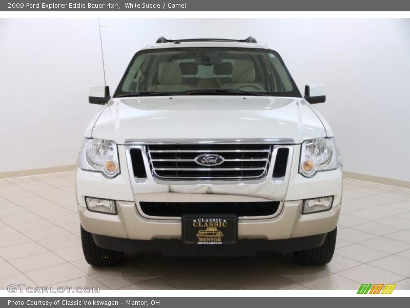 White Suede / Camel 2009 Ford Explorer Eddie Bauer 4x4