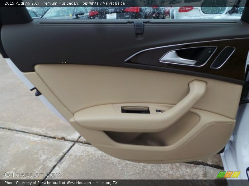 Ibis White / Velvet Beige 2015 Audi A6 2.0T Premium Plus Sedan