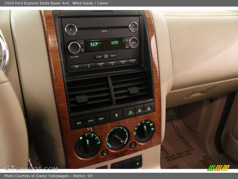 White Suede / Camel 2009 Ford Explorer Eddie Bauer 4x4