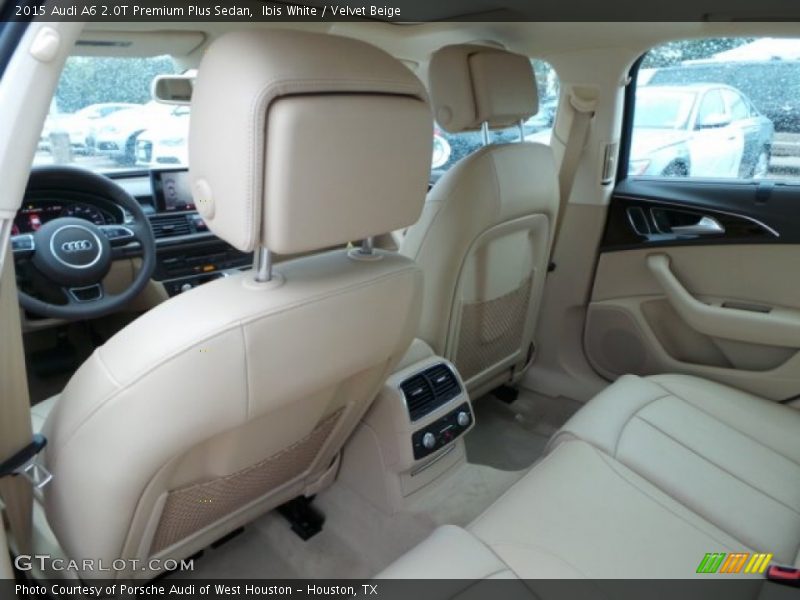 Rear Seat of 2015 A6 2.0T Premium Plus Sedan