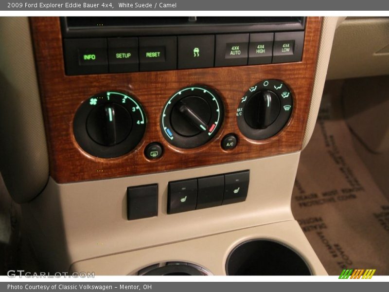 White Suede / Camel 2009 Ford Explorer Eddie Bauer 4x4