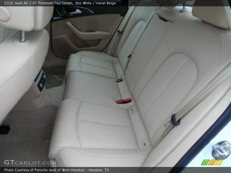 Rear Seat of 2015 A6 2.0T Premium Plus Sedan