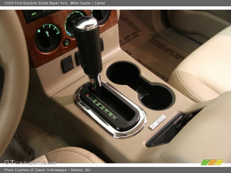 White Suede / Camel 2009 Ford Explorer Eddie Bauer 4x4