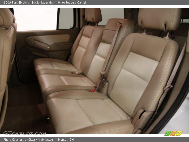 White Suede / Camel 2009 Ford Explorer Eddie Bauer 4x4