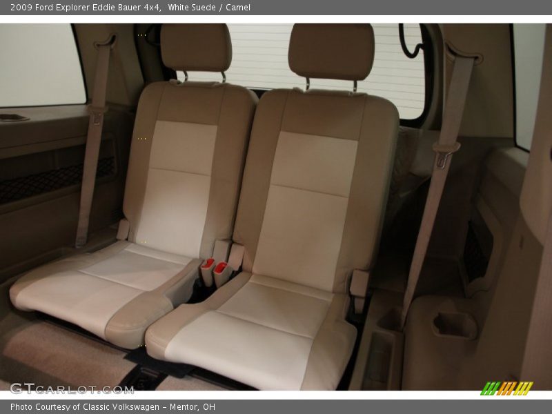 White Suede / Camel 2009 Ford Explorer Eddie Bauer 4x4