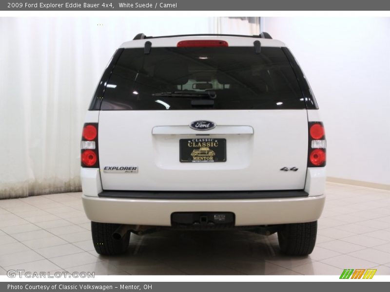 White Suede / Camel 2009 Ford Explorer Eddie Bauer 4x4
