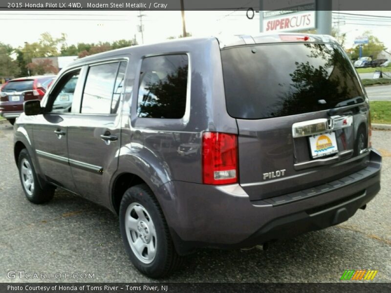 Modern Steel Metallic / Gray 2015 Honda Pilot LX 4WD