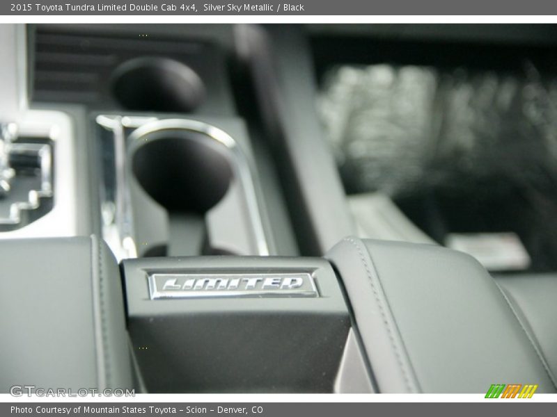 Silver Sky Metallic / Black 2015 Toyota Tundra Limited Double Cab 4x4
