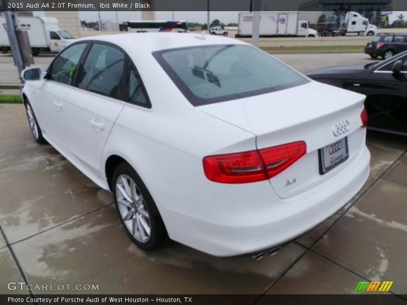 Ibis White / Black 2015 Audi A4 2.0T Premium
