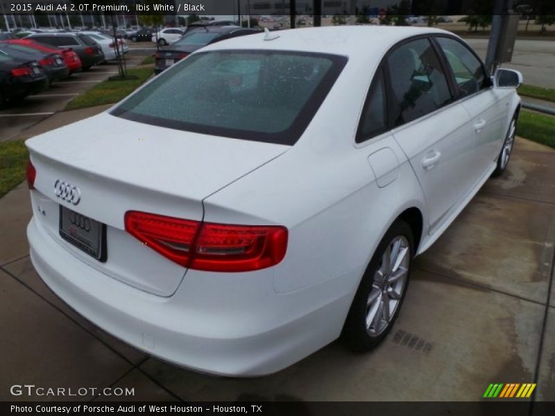 Ibis White / Black 2015 Audi A4 2.0T Premium