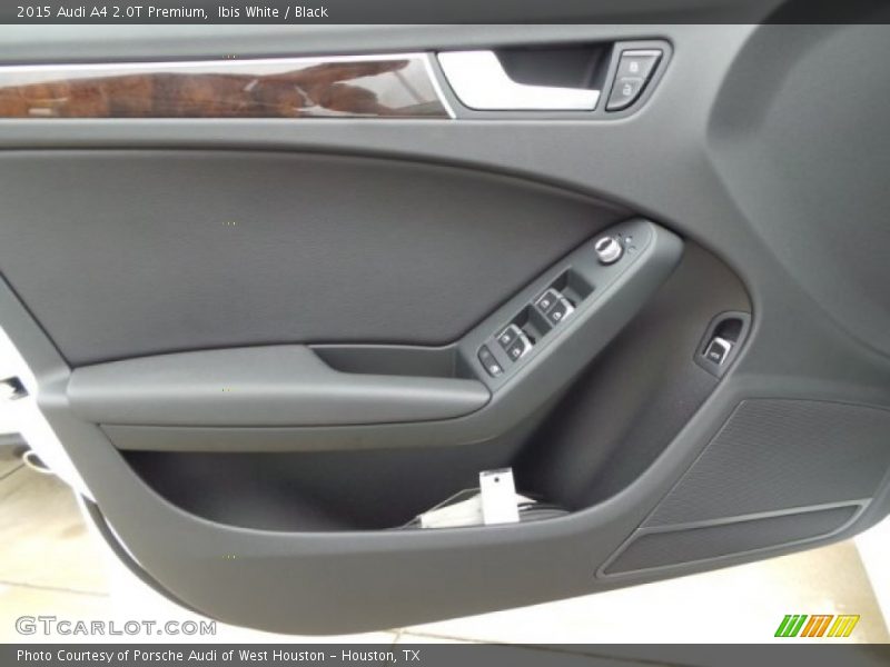 Ibis White / Black 2015 Audi A4 2.0T Premium