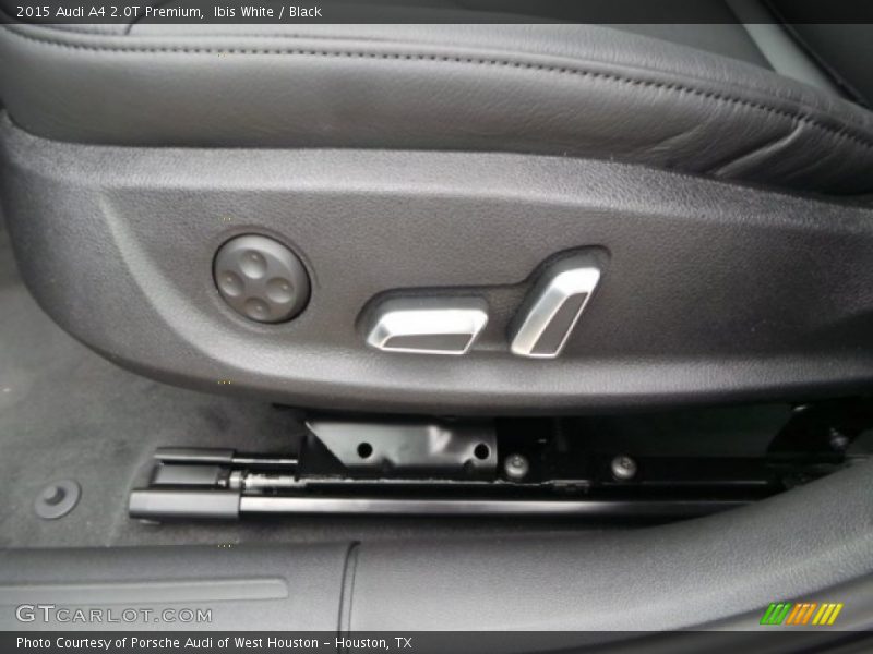 Ibis White / Black 2015 Audi A4 2.0T Premium