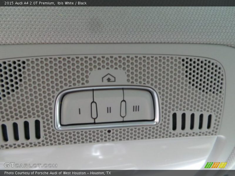 Ibis White / Black 2015 Audi A4 2.0T Premium