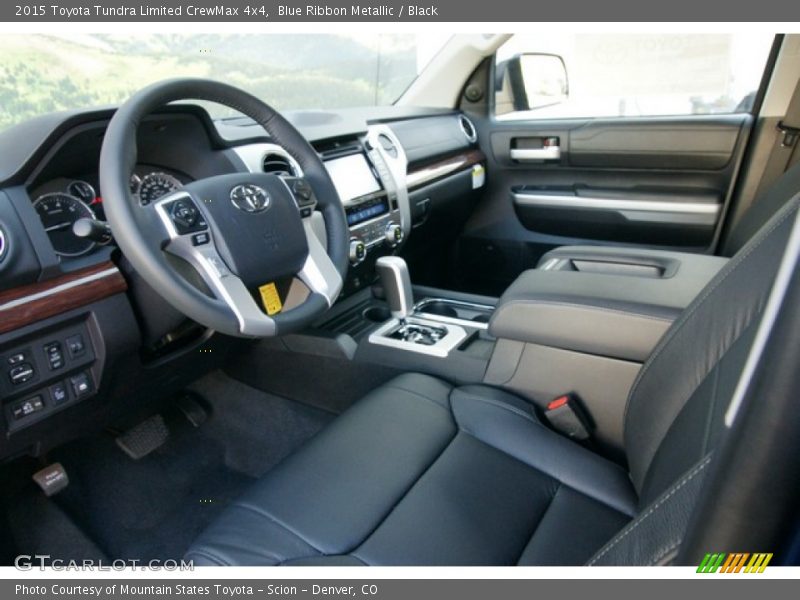 Black Interior - 2015 Tundra Limited CrewMax 4x4 