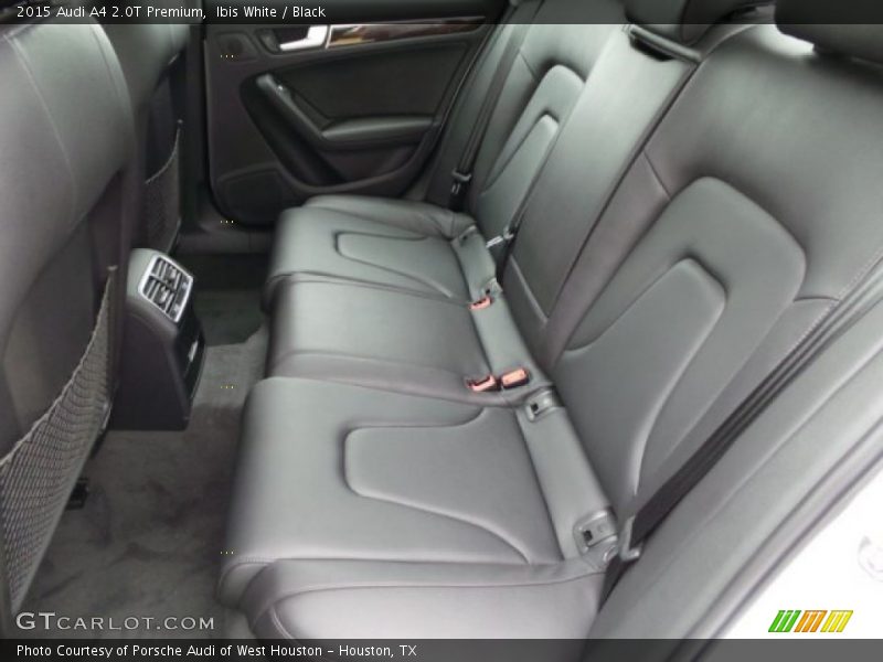 Rear Seat of 2015 A4 2.0T Premium