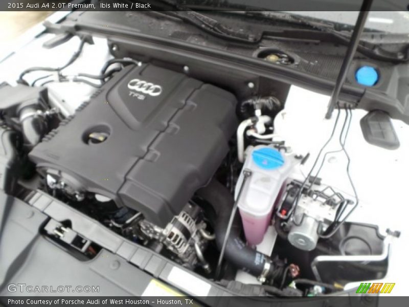 Ibis White / Black 2015 Audi A4 2.0T Premium