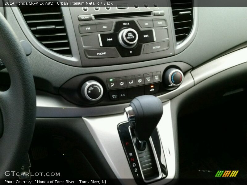 Urban Titanium Metallic / Black 2014 Honda CR-V LX AWD