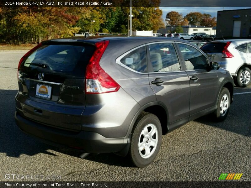 Polished Metal Metallic / Gray 2014 Honda CR-V LX AWD