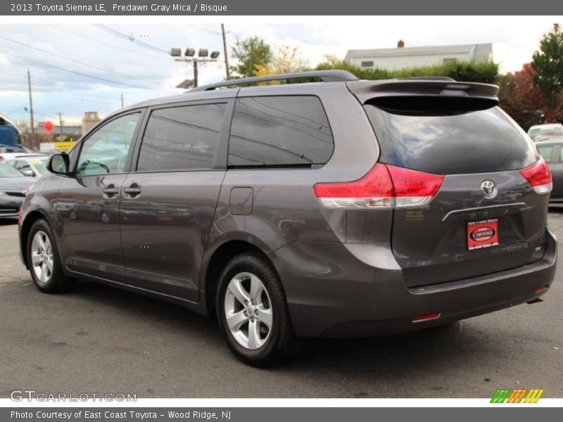 Predawn Gray Mica / Bisque 2013 Toyota Sienna LE