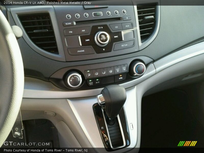 Polished Metal Metallic / Gray 2014 Honda CR-V LX AWD