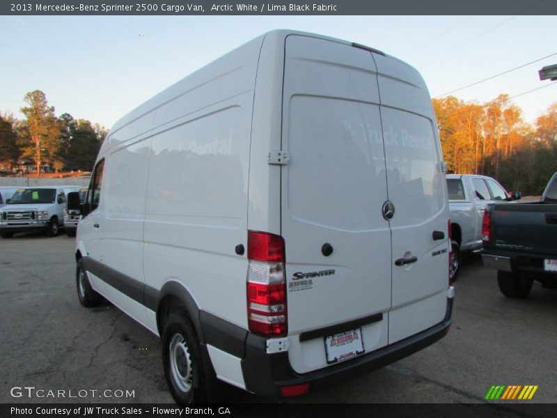 Arctic White / Lima Black Fabric 2013 Mercedes-Benz Sprinter 2500 Cargo Van