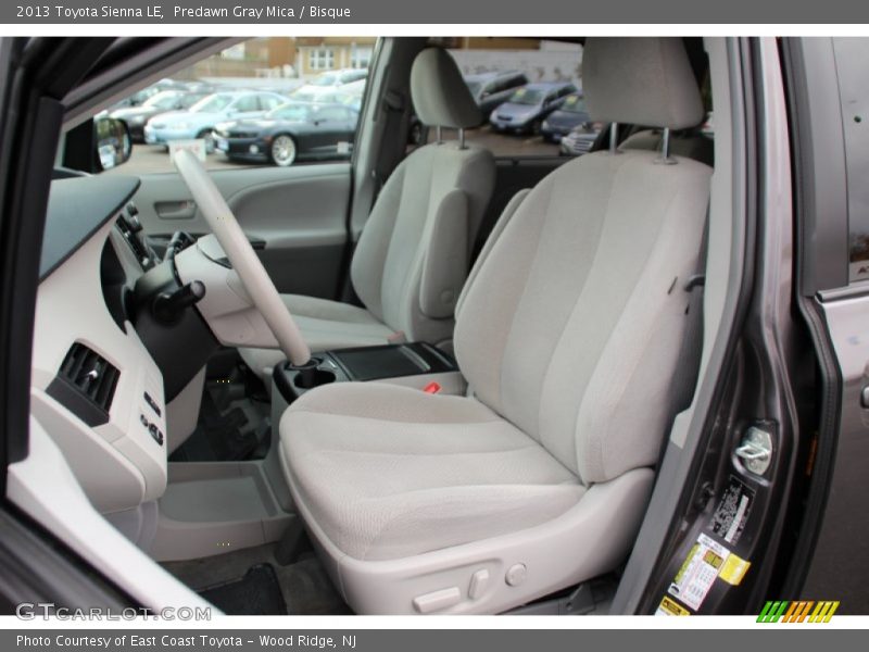 Predawn Gray Mica / Bisque 2013 Toyota Sienna LE