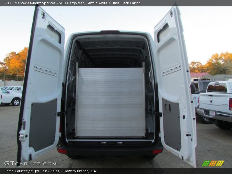 Arctic White / Lima Black Fabric 2013 Mercedes-Benz Sprinter 2500 Cargo Van