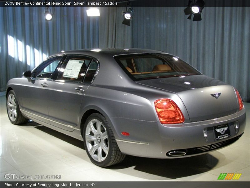 Silver Tempest / Saddle 2008 Bentley Continental Flying Spur