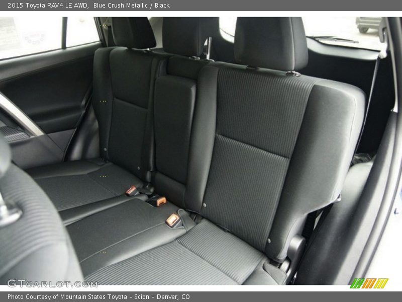 Blue Crush Metallic / Black 2015 Toyota RAV4 LE AWD