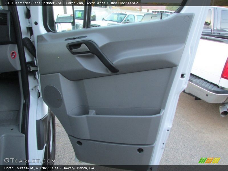 Arctic White / Lima Black Fabric 2013 Mercedes-Benz Sprinter 2500 Cargo Van