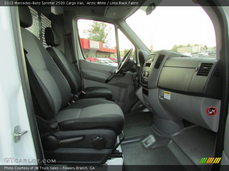 Arctic White / Lima Black Fabric 2013 Mercedes-Benz Sprinter 2500 Cargo Van