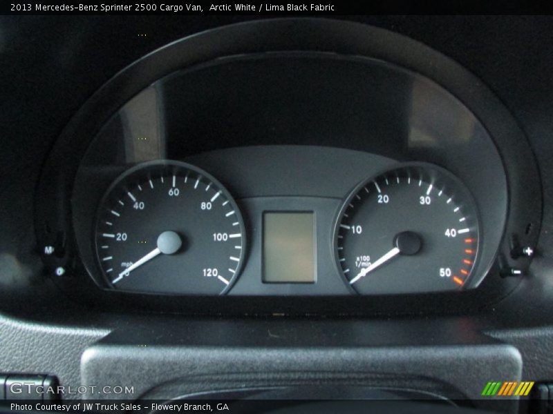 Arctic White / Lima Black Fabric 2013 Mercedes-Benz Sprinter 2500 Cargo Van