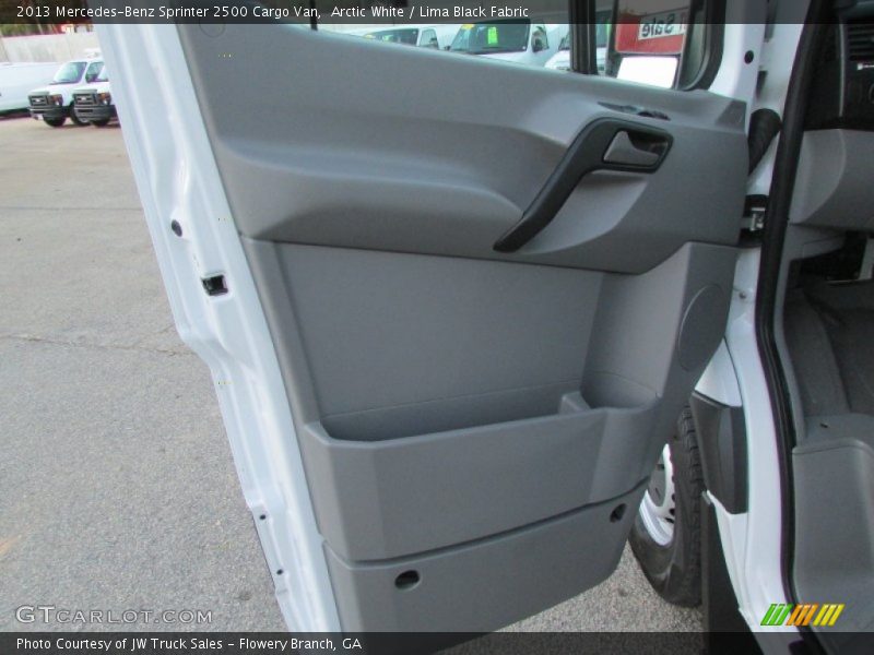Arctic White / Lima Black Fabric 2013 Mercedes-Benz Sprinter 2500 Cargo Van