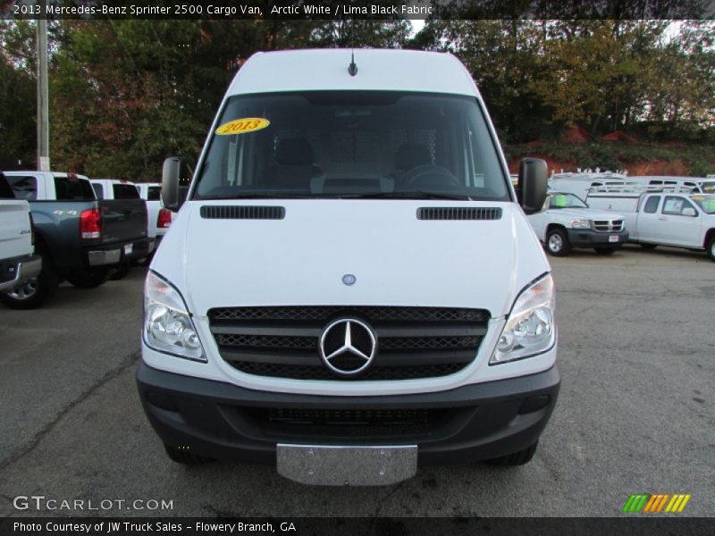 Arctic White / Lima Black Fabric 2013 Mercedes-Benz Sprinter 2500 Cargo Van