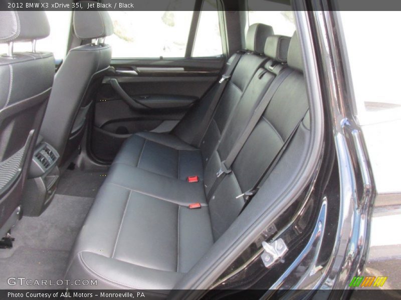 Jet Black / Black 2012 BMW X3 xDrive 35i