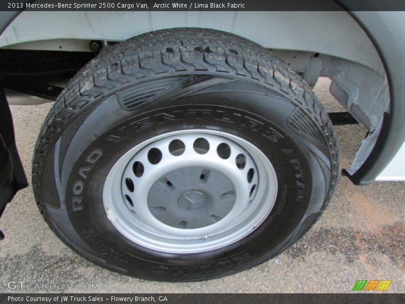 Arctic White / Lima Black Fabric 2013 Mercedes-Benz Sprinter 2500 Cargo Van