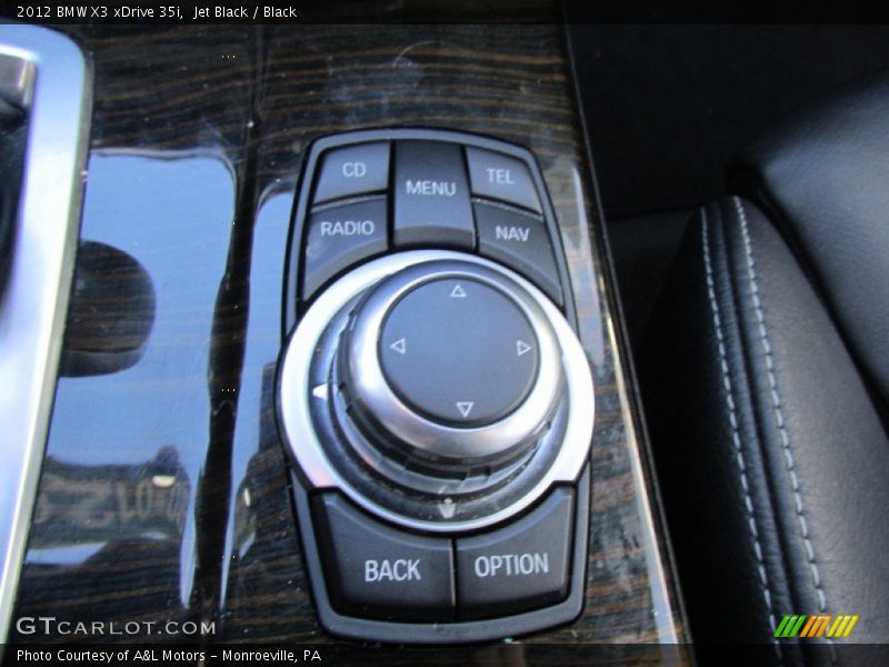 Jet Black / Black 2012 BMW X3 xDrive 35i