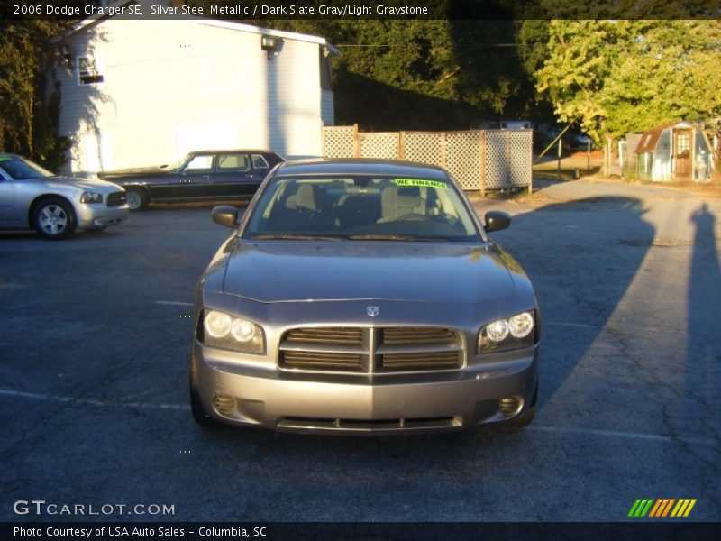 Silver Steel Metallic / Dark Slate Gray/Light Graystone 2006 Dodge Charger SE