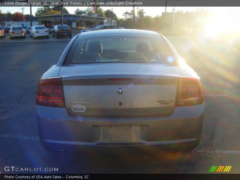 Silver Steel Metallic / Dark Slate Gray/Light Graystone 2006 Dodge Charger SE
