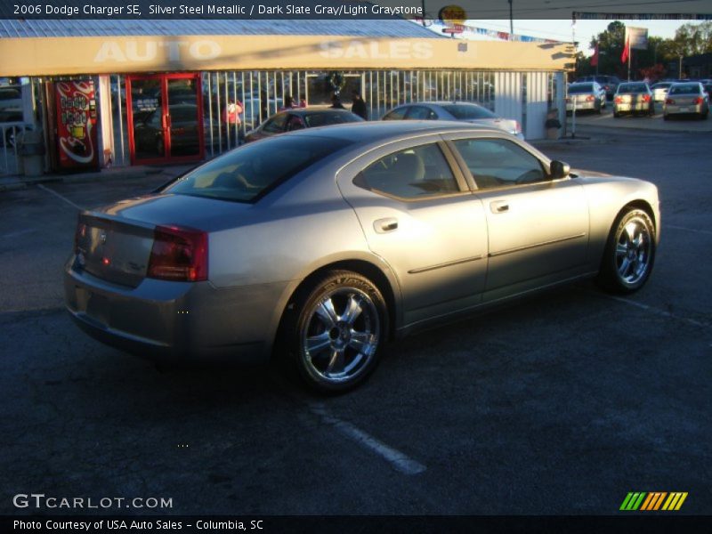 Silver Steel Metallic / Dark Slate Gray/Light Graystone 2006 Dodge Charger SE