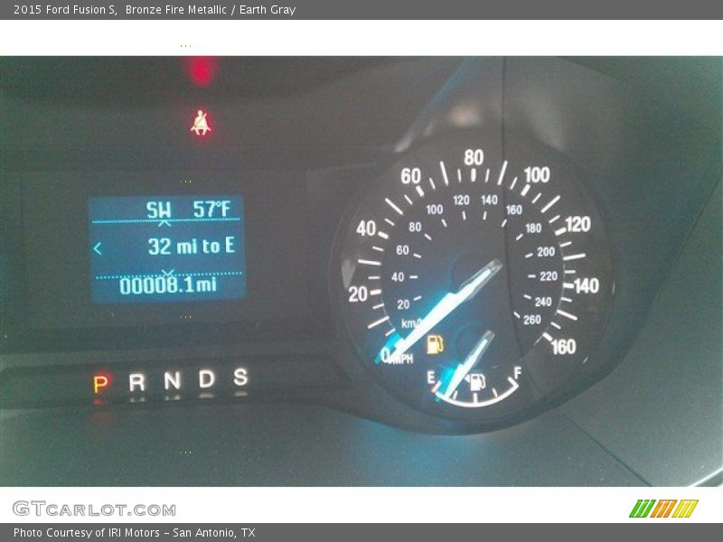 Bronze Fire Metallic / Earth Gray 2015 Ford Fusion S