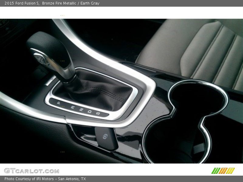 Bronze Fire Metallic / Earth Gray 2015 Ford Fusion S
