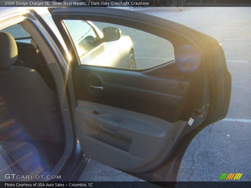 Silver Steel Metallic / Dark Slate Gray/Light Graystone 2006 Dodge Charger SE